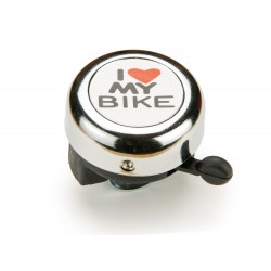 Sonerie BIKEFUN I love argintiu - NH-B610SPE