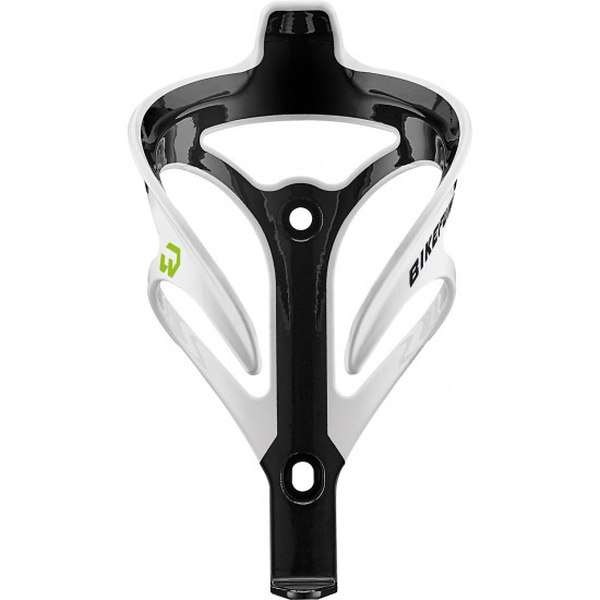 Suport bidon BIKEFUN BEARER plastic negru/alb - CL-110-BLK/WHT