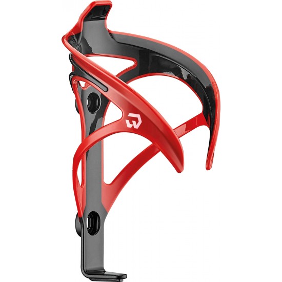 Suport bidon BIKEFUN BEARER plastic negru/roșu - CL-110-BLK/RED