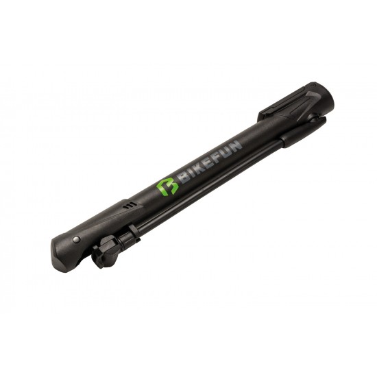 Pompă BIKEFUN BURSTER mini atelier plastic, negru - GM-64P