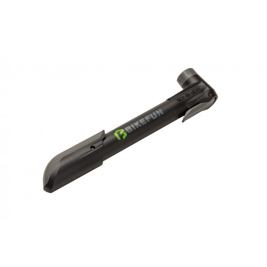 Pompă BIKEFUN BORA mini plastic, negru - GP-04CP