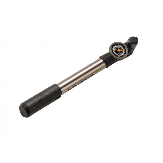 Pompă BIKEFUN CHINOOK GAUGE HV/HT mini alu, cu manometru, argintiu Pompă BIKEFUN CHINOOK GAUGE HV/HT mini alu, cu manometru, argintiu - GP-993