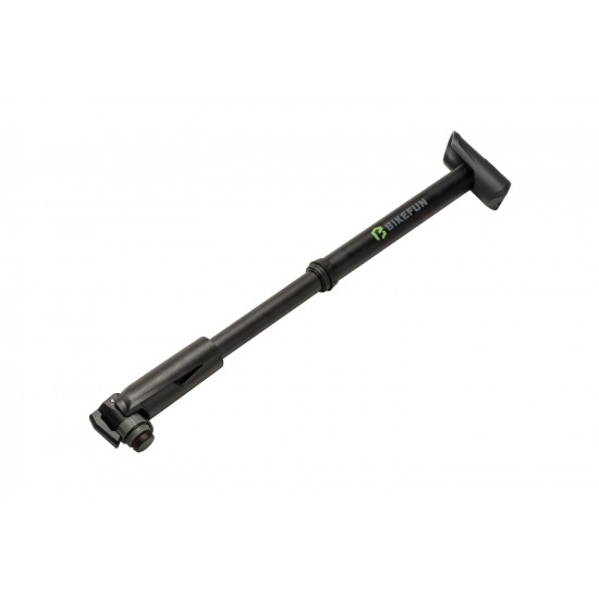 Pompă BIKEFUN TEMPEST ROAD mini alu, negru - GP-87T