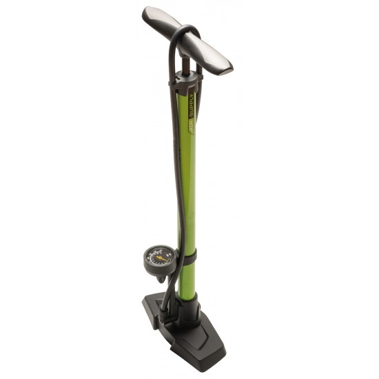 Pompă BIKEFUN SIROCCO atelier oțel, cu manometru, verde Pompă BIKEFUN SIROCCO atelier oțel, cu manometru, verde - GF-55E/GR