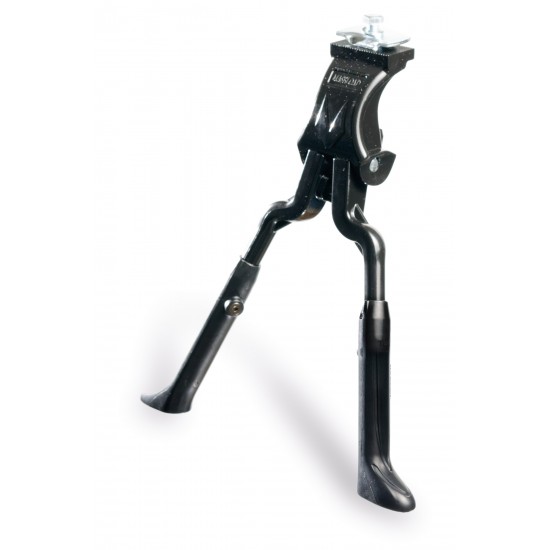 Picior sprijin BIKEFUN dublu cu montare la mijloc negru CL-KA54-BLK Picior sprijin BIKEFUN dublu cu montare la mijloc negru CL-KA54-BLK