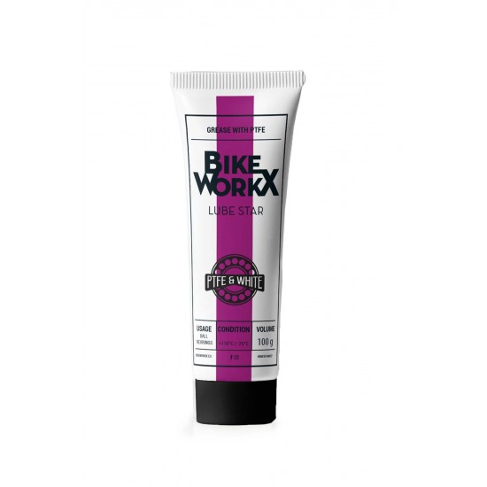 Vaselină BIKEWORKX LUBE STAR WHITE tub 100 g - LUBEW/100 Vaselină BIKEWORKX LUBE STAR WHITE tub 100 g - LUBEW/100