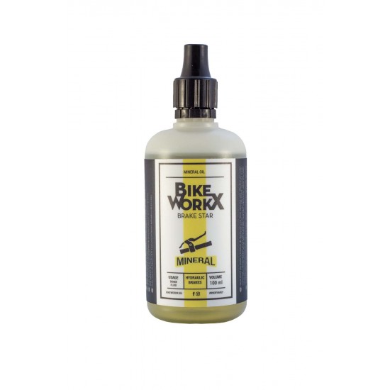 Lichid de frână BIKEWORKX BRAKESTAR Mineral 100 ml  -BRAKEMIN/100