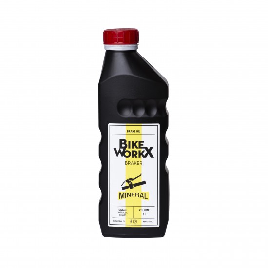 Lichid de frână BIKEWORKX BRAKE STAR MINERAL 1l Lichid de frână BIKEWORKX BRAKE STAR MINERAL 1l