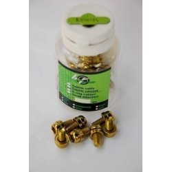 Surub cu cap imbus M6x13 20 bucati auriu Surub cu cap imbus M6x13 20 bucati auriu