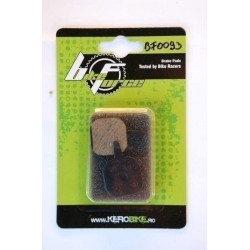 Placute frana disc - Tektro/caliper mecanic negru mat