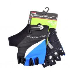 Manusi MTB BIKEFORCE Zoom negru/albastru XS Manusi MTB BIKEFORCE Zoom negru/albastru XS