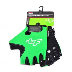 Manusi MTB BIKEFORCE Unique verde XXL Manusi MTB BIKEFORCE Unique verde XXL