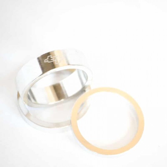 Distantier BikeForce 3/5/10mm silver