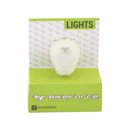 Sclipitor spate BikeForce Boomer White Sclipitor spate BikeForce Boomer White