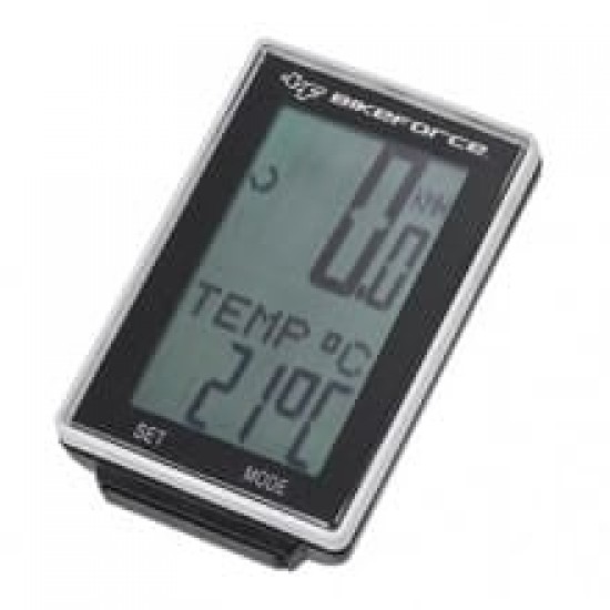 Kilometraj BikeForce BC M19 wireless alb