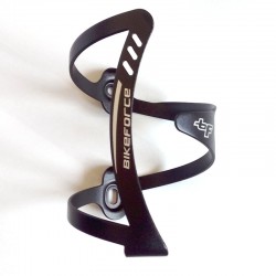 Suport bidon BikeForce aluminiu black Suport bidon BikeForce aluminiu black