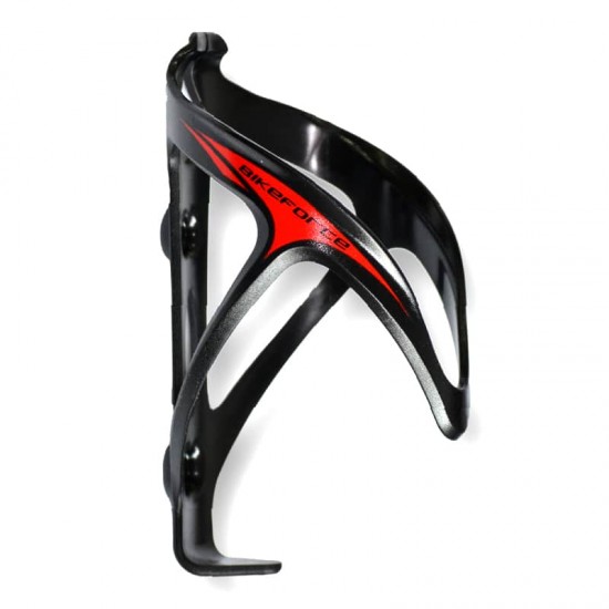 Suport bidon BikeForce plastic rosu Suport bidon BikeForce plastic rosu
