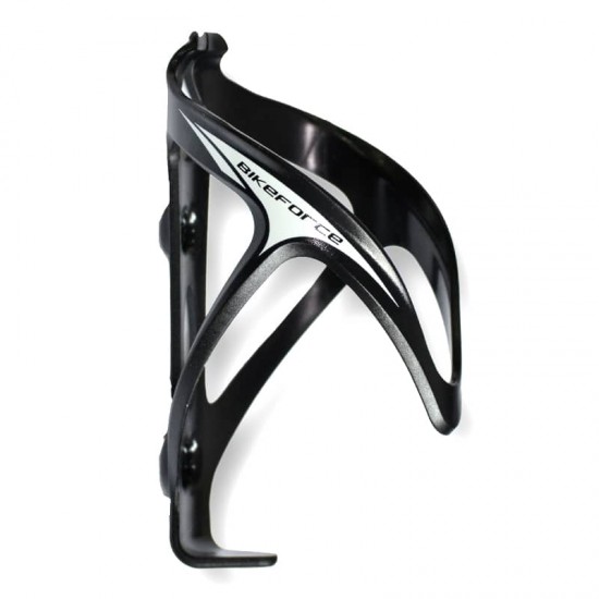 Suport bidon BikeForce plastic gri