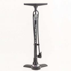 Pompa atelier Bikeforce cu manometru 160 PSI aluminiu Pompa atelier Bikeforce cu manometru 160 PSI aluminiu