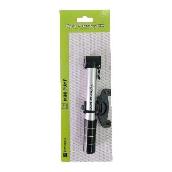 Pompa mini Bikeforce Alu 80 PSI SV/FV/DV BM-03 Pompa mini Bikeforce aluminiu 80 PSI SV/FV/DV BM-03