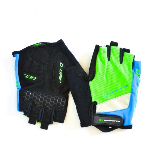 Manusi BIKEFORCE Luminite blue-black L Manusi BIKEFORCE Luminite blue-black L