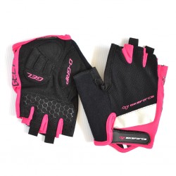 Manusi BIKEFORCE Luminite pink-black M Manusi BIKEFORCE Luminite pink-black M