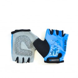 Manusi BIKEFORCE Kid Cubic blue-black 4XS Manusi BIKEFORCE Kid Cubic blue-black 4XS