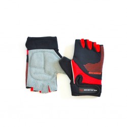 Manusi BIKEFORCE Kid Stripy red-black XXXS Manusi BIKEFORCE Kid Stripy red-black XXXS