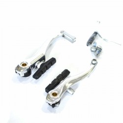 Frana V-brake universal 110 mm argintiu