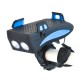 Lampa fata Bikeforce 400 LUM, 4000mAh cu suport telefon si horn 130 db Lampa fata Bikeforce 400 LUM, 4000mAh cu suport telefon si horn 130 db