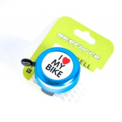 Clopotel Bikeforce I Love My Bike, blue Clopotel Bikeforce I Love My Bike, blue