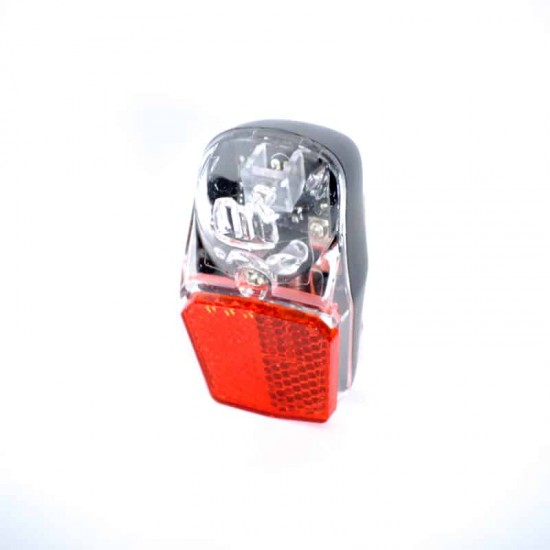 Stop spate Bikeforce cu montare pe aparator noroi 1 LED cu dinam Stop spate Bikeforce cu montare pe aparator noroi 1 LED cu dinam