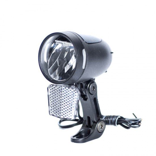 Lampa fata Bikeforce pt e-Bike, 3W LED, 80 Lux Lampa fata Bikeforce pentru e-Bike, 3W LED, 80 Lux