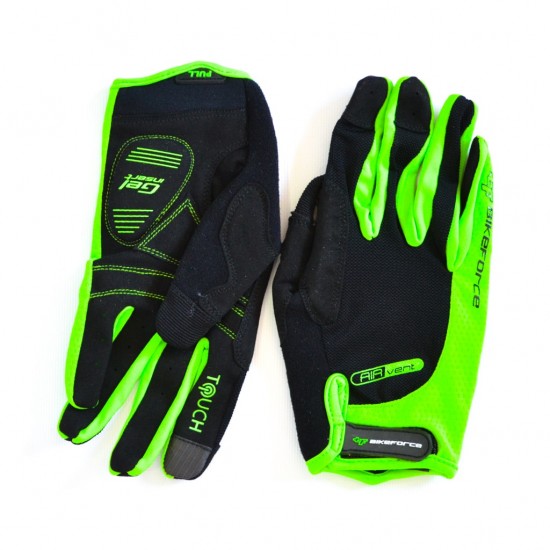 Manusi BIKEFORCE Trail green-black XS