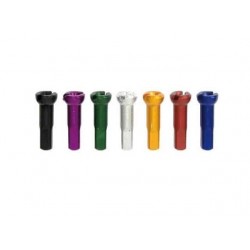 Niplu BTS aluminiu 14G 12mm C-N argint Niplu BTS aluminiu 14G 12mm C-N argint