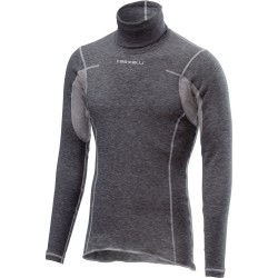 Bluza de corp cu guler Castelli Flanders Neck Warm Gri XL