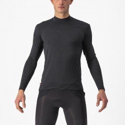 Bluza de corp cu maneca lunga Castelli Bandito Wool LS Negru L Bluza de corp cu maneca lunga Castelli Bandito Wool LS Negru L