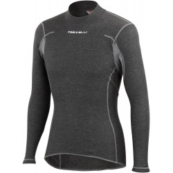Bluza de corp cu maneca lunga Castelli Flanders Warm LS Gri L
