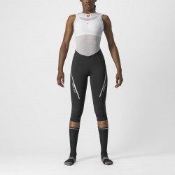 Pantaloni trei sferturi Castelli Velocissima 3 de dama Negru/Argintiu XL Pantaloni trei sferturi Castelli Velocissima 3 de dama Negru/Argintiu XL