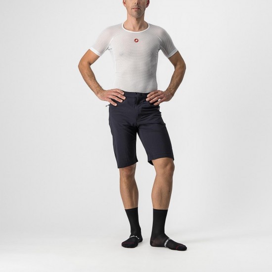 Short Castelli Unlimited Baggy, Negru, XXL Short Castelli Unlimited Baggy Negru XXL