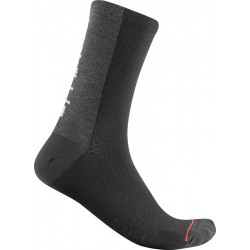 Sosete Castelli Bandito Wool 18 Negre L/XL 40-43 Sosete Castelli Bandito Wool 18 Negre L/XL 40-43