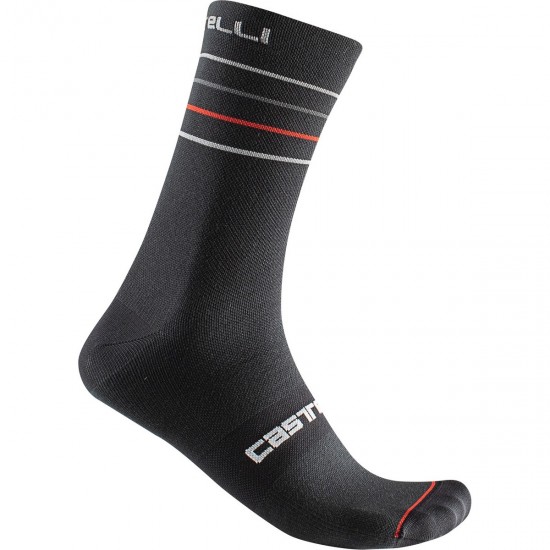 Sosete Castelli Endurance 15, Negru, 44-47 Sosete Castelli Endurance 15 Negru 44-47