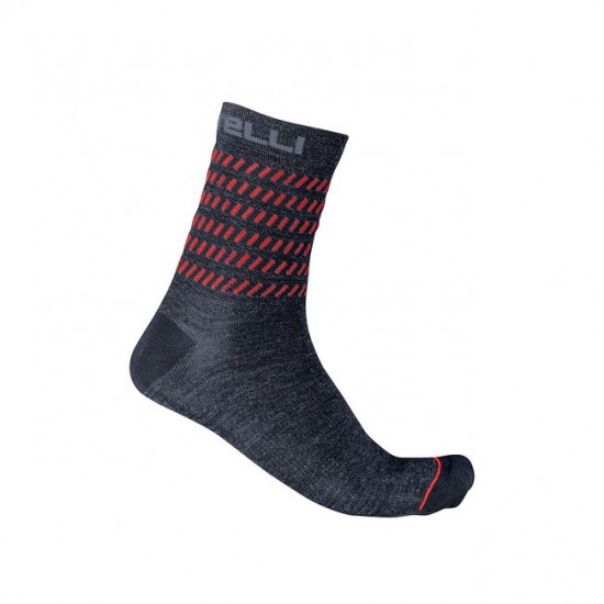 Sosete Castelli Go 15, Bleumarin/Rosu, S/M, 36-39 Sosete Castelli Go 15 Bleumarin/Rosu S/M 36-39