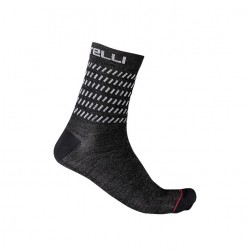 Sosete Castelli Go 15 Negru/Alb S/M 36-39 Sosete Castelli Go 15 Negru/Alb S/M 36-39