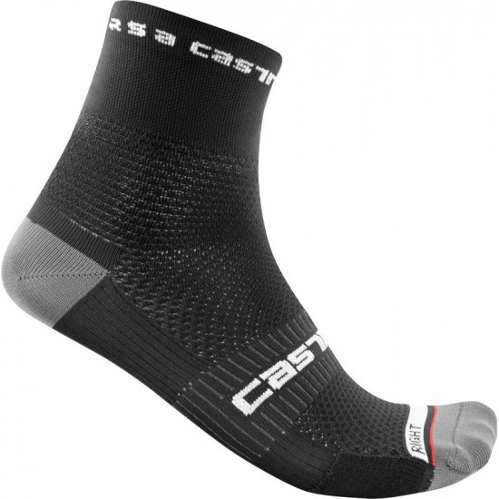 Sosete Castelli Rosso Corsa PRO 9 Negru 44-47