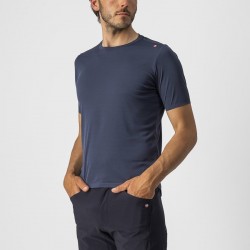 Tricou casual Castelli Tech 2 Tee Bleumarin XL Tricou casual Castelli Tech 2 Tee Bleumarin XL