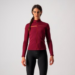 Tricou cu maneca lunga Castelli Sinergia 2 FZ de dama Visiniu M Tricou cu maneca lunga Castelli Sinergia 2 FZ de dama Visiniu M