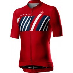 Tricou cu maneca scurta Castelli Hors Categorie Rosu L