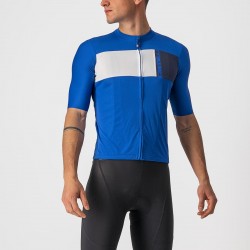 Tricou cu maneca scurta Castelli Prologo 7 Albastru/Alb/Antracit XXL Tricou cu maneca scurta Castelli Prologo 7 Albastru/Alb/Antracit XXL