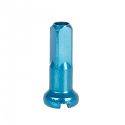 Niplu Aluminiu Anodizat 14 - 2 mm cnSPOKE 14G-A-Albastru